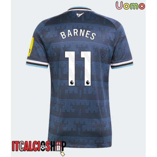 Newcastle United Harvey Barnes #11 Seconda Maglia 2026-27 Manica Corta